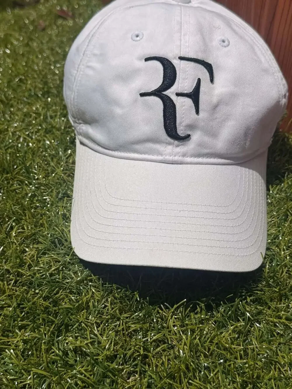 Nike Roger Federer RF Legacy91 Dri-FIT White Adjustable Tennis Hat Cap